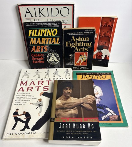 Martial arts book lot - book, (7)